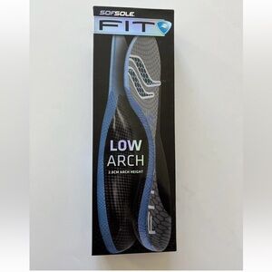 Sof Sole Fit Full Length Insole LOW ARCH ~ Woman's Size 5-6 New in Box